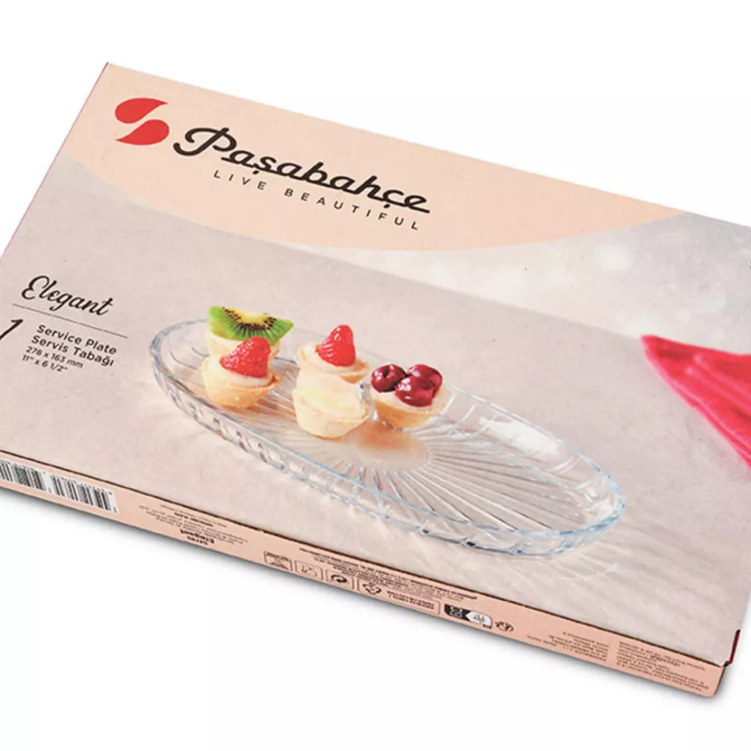 Pasabahce Elegant Ovale Serveerschaal 1 stuk
