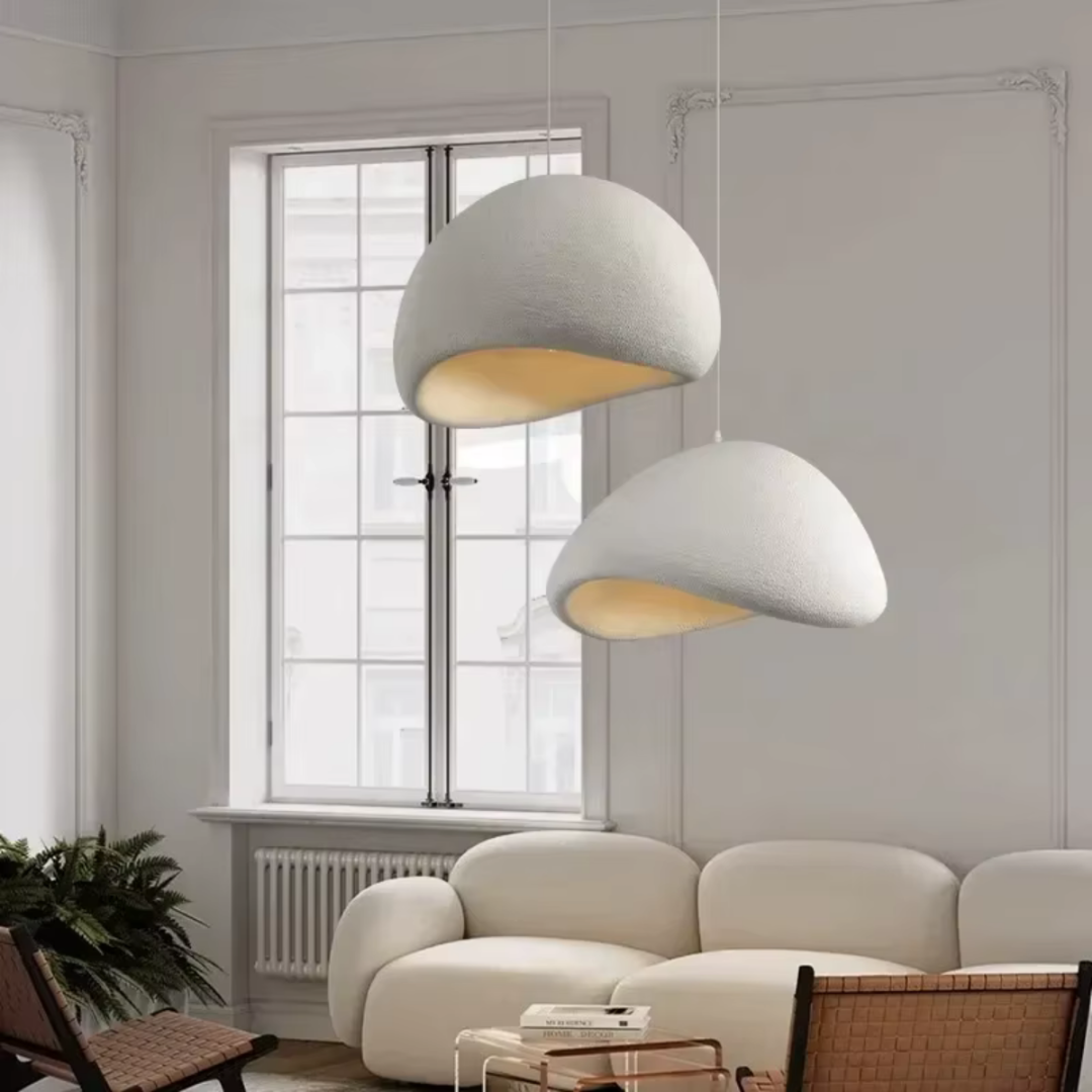 Concreto Hanglamp – Ø60 cm – Wit – Industrieel & Modern Design