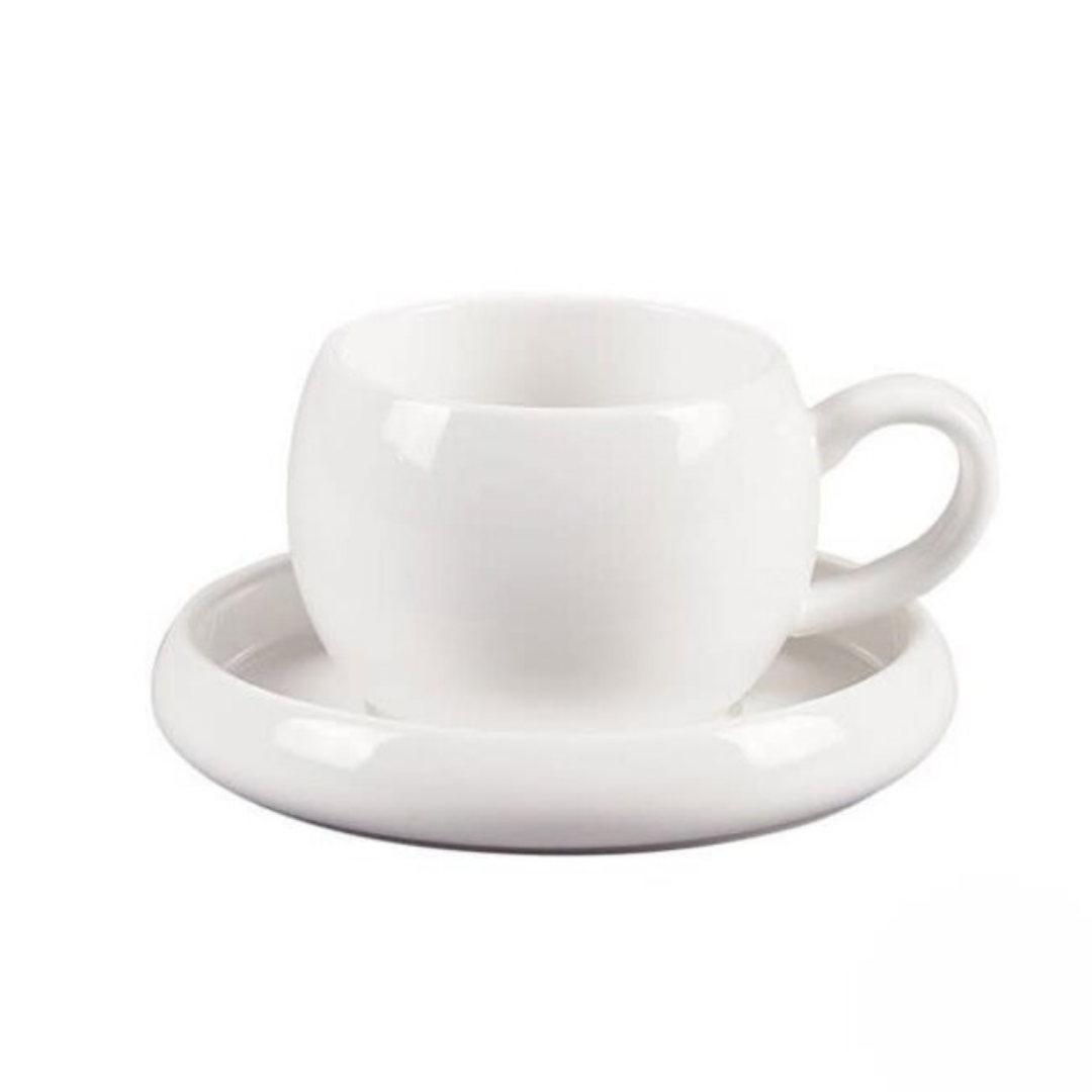 Bavary Chubby Espresso Kopjes – Set van 6 | 120 ml