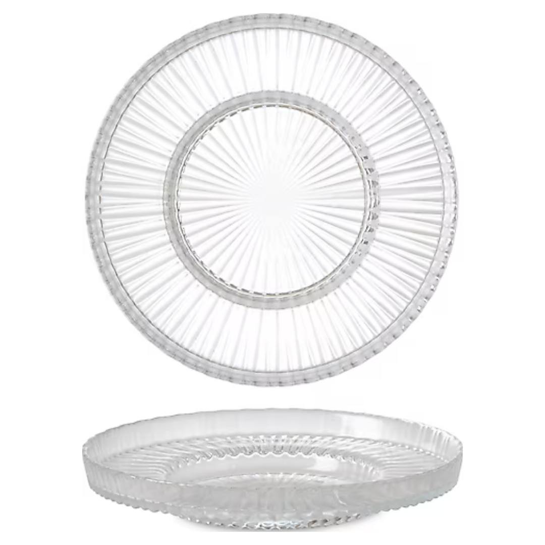 Riva Elena Glazen Thee Onderzetters – Set van 6 – Ø11,5 cm