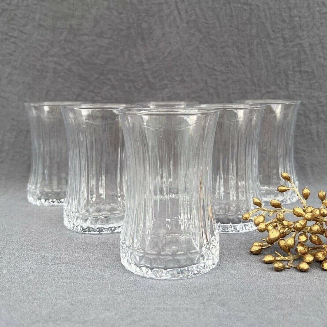 Pasabahce Elysia – Turkse Theeglazen - Set van 6 – 155 ml