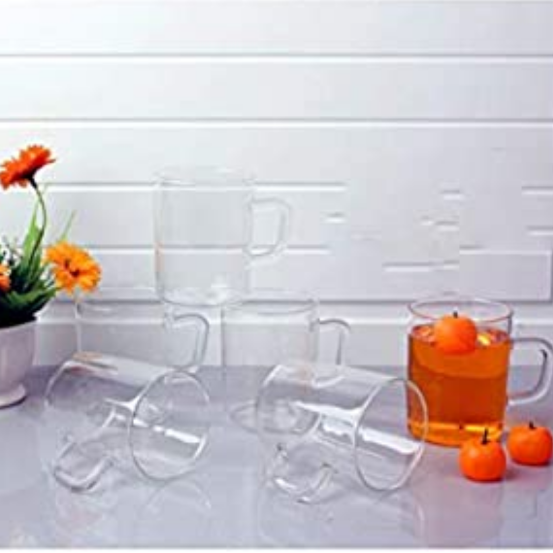 Homestar Glazenset – 6 Stuks – 220ml – Warme & Koude Dranken