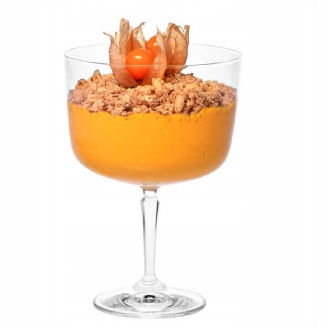 Krosno-Coupeglazen voor IJs & Desserts – Set van 4 – 570 ml