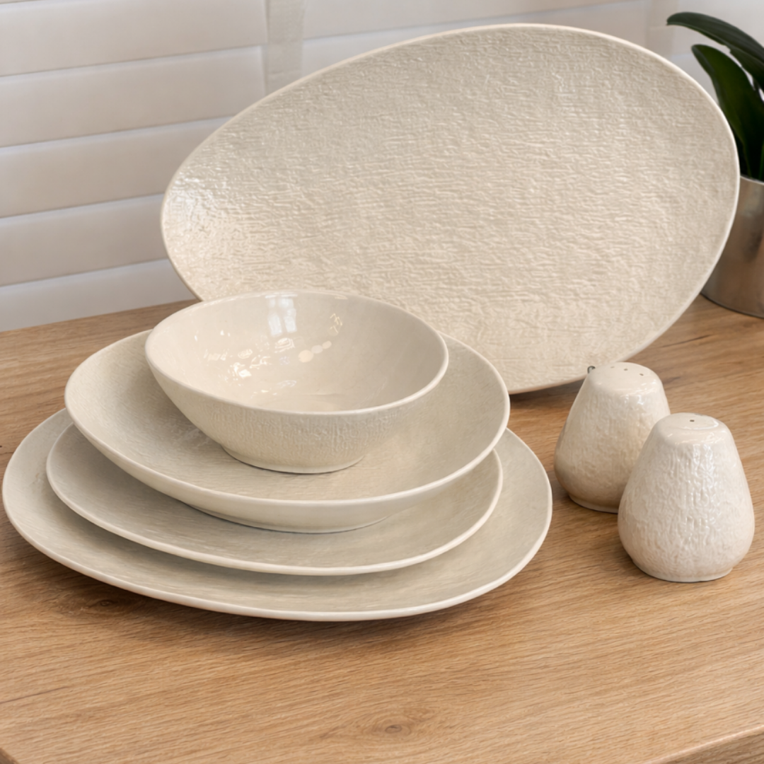 Porseleinen Serviesset 27-delig voor 6 Personen