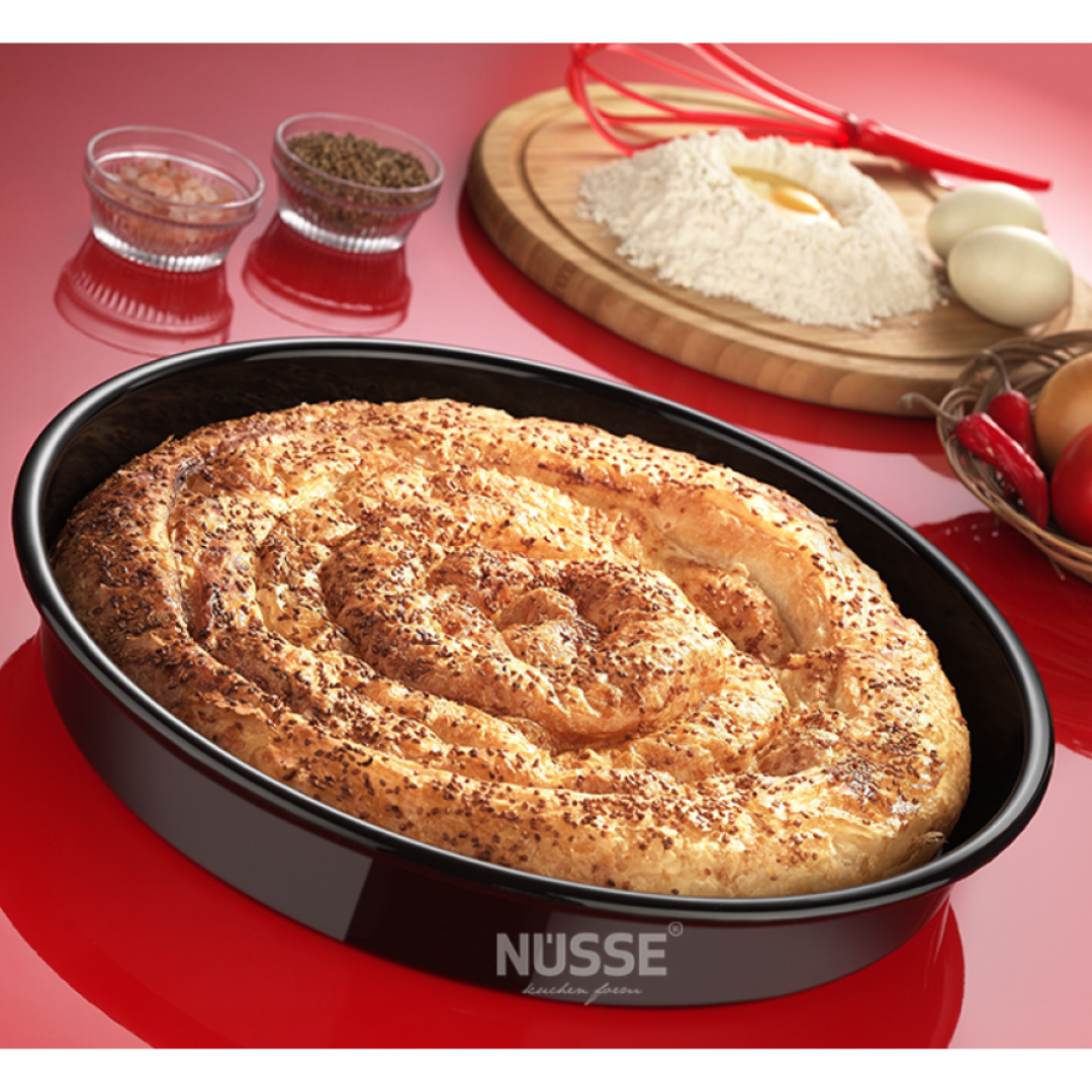 Nüsse Ovenschaal – Ronde Bakplaat – 38 cm