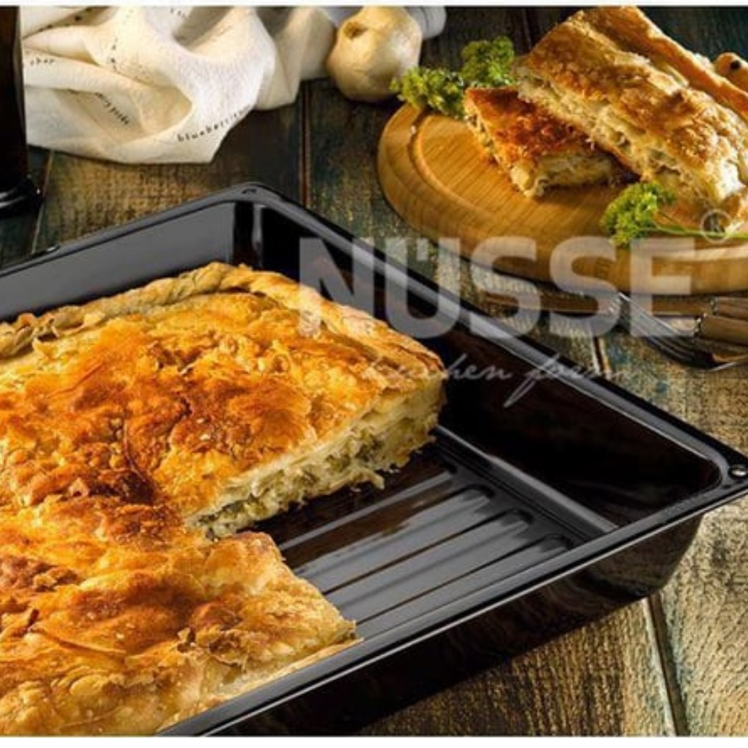 Nüsse Ovenschaal - VIERKANT Bakplaat – 37x33,5 x5 Cm