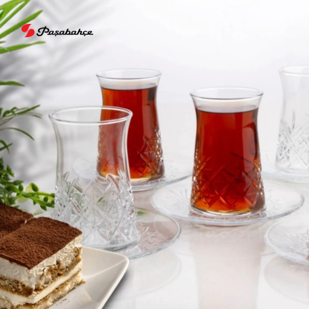 Paşabahçe Zamansız Çay Bardağı Takımı 12 Parça