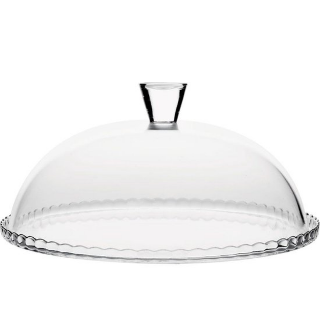 Pasabahce Taartplateau met Deksel – Glas – Ø32 cm