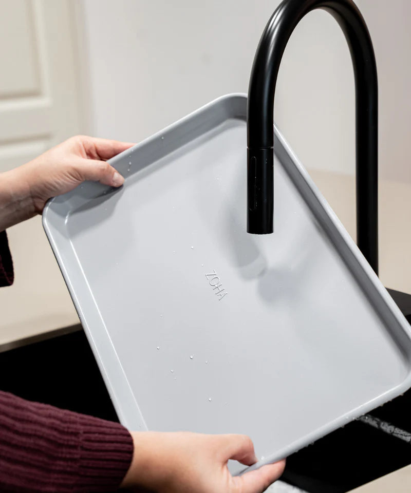 Bakplaat met Afkoelrooster – Beige – 39,5 x 26,8 cm