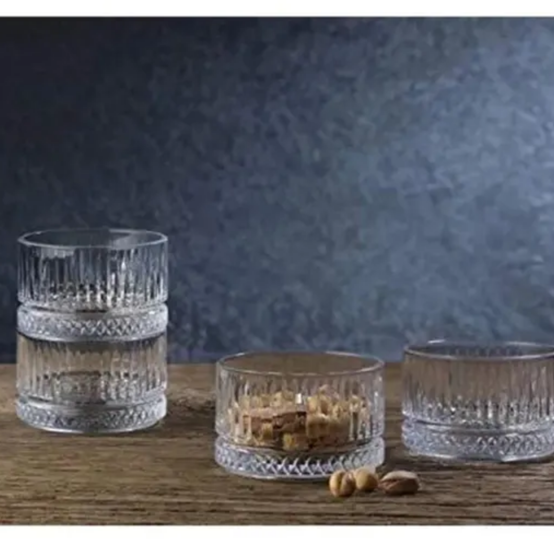 Homestar – Ronde Snackkommen/Çerezlik – 235 ml – Set van 4