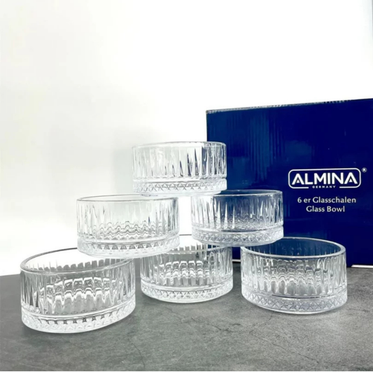 Elisa - Glazen kommen - Cerezlik Takimi - Set van 6