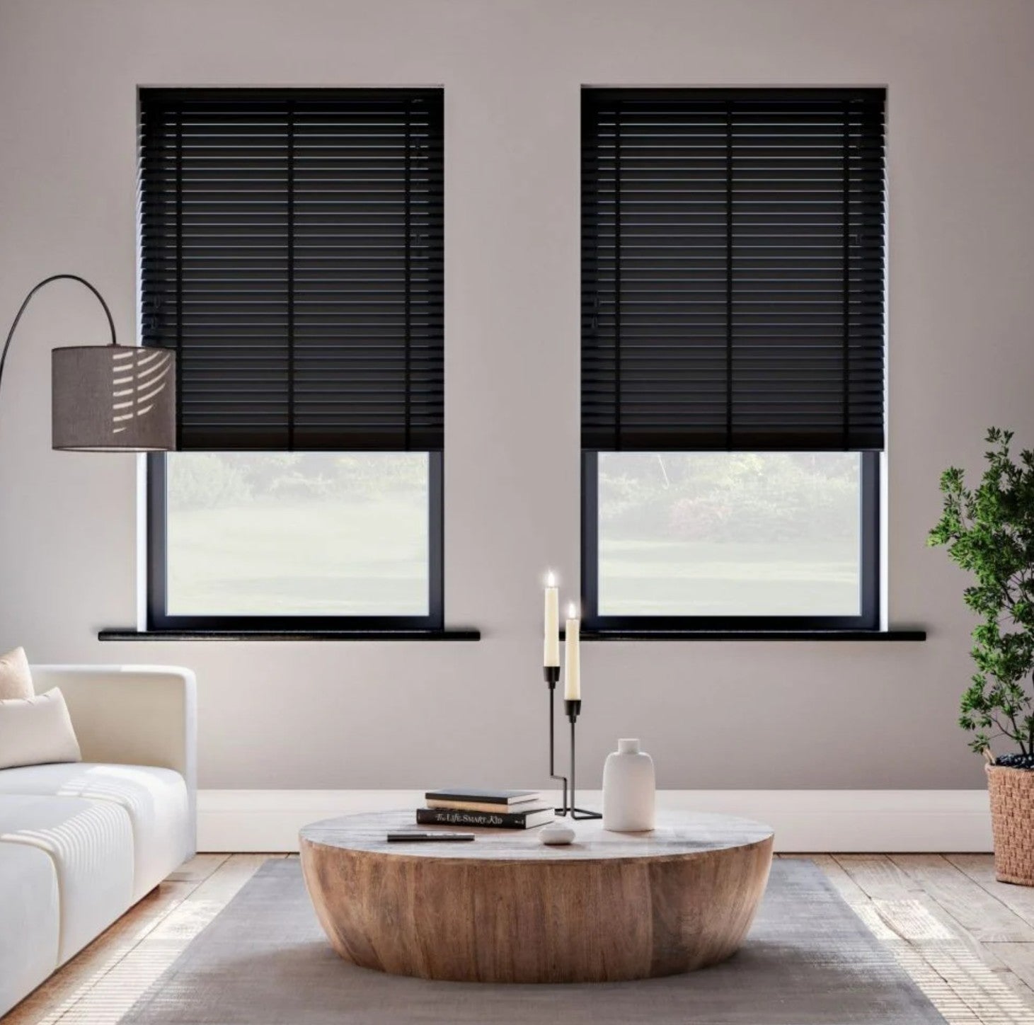 Houten Jaloezieën 35mm