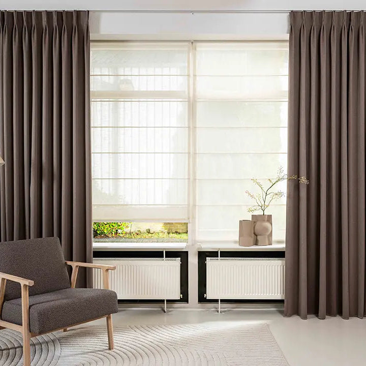 Homestar Vitrage vouwgordijn