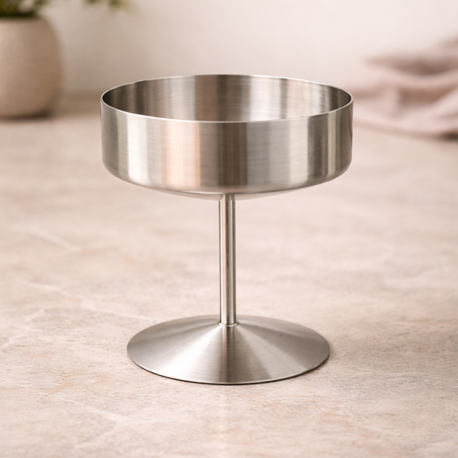 Schalen Coupe (Aura) Set van 2 – 400ml RVS – 12 cm