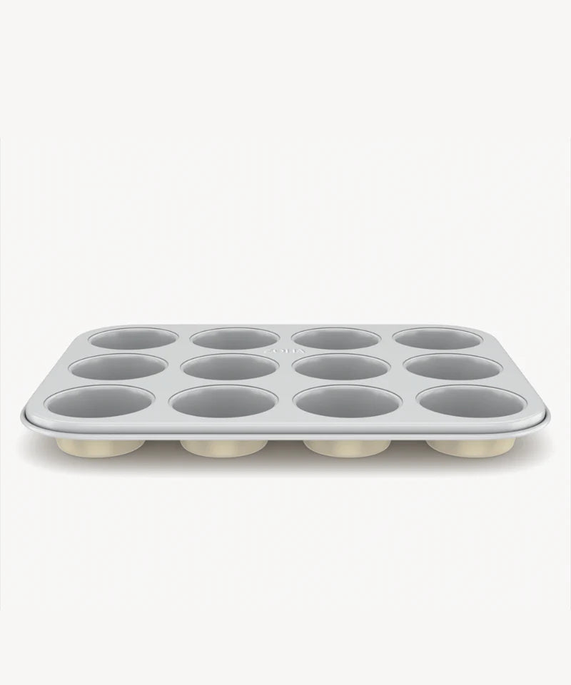 Muffinblik 12-Vaks – Keramische Anti-Aanbaklaag – 35x26,5 cm