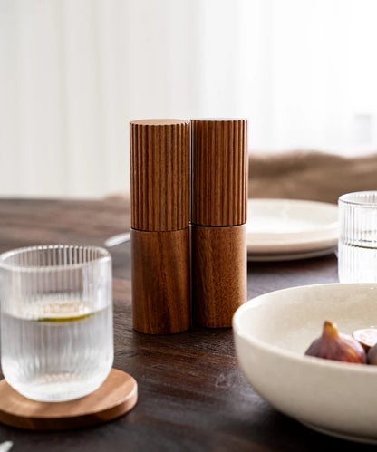 Akazie Milo Peper- & Zoutmolen Set -2stuks – 17,5 cm