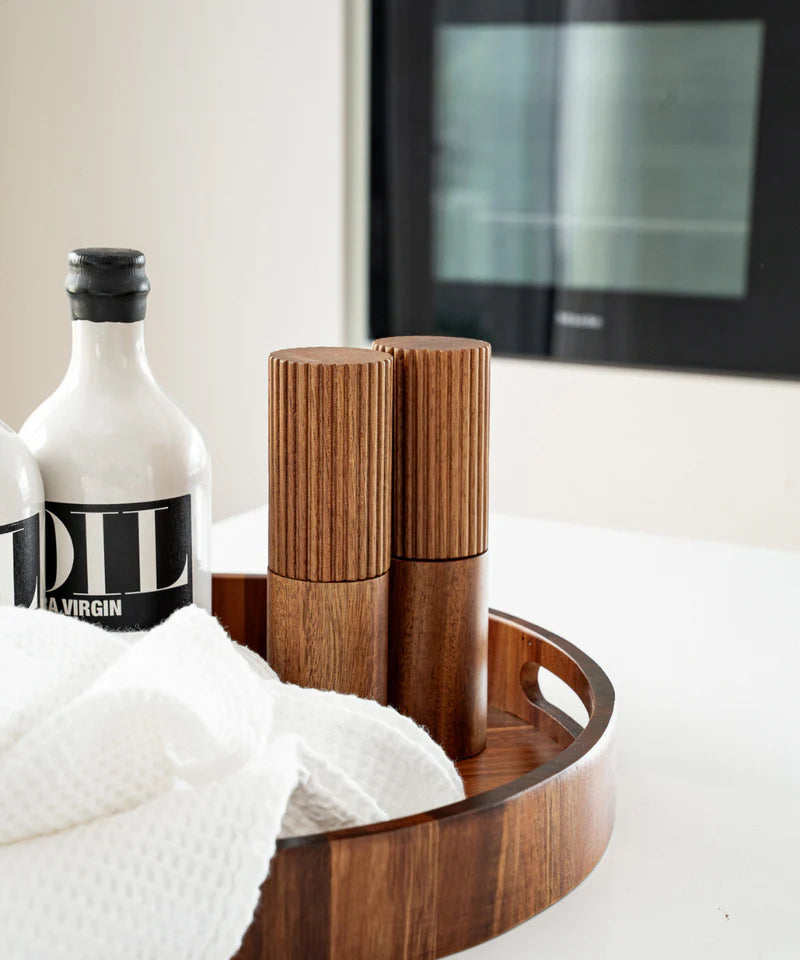 Akazie Milo Peper- & Zoutmolen Set -2stuks – 17,5 cm