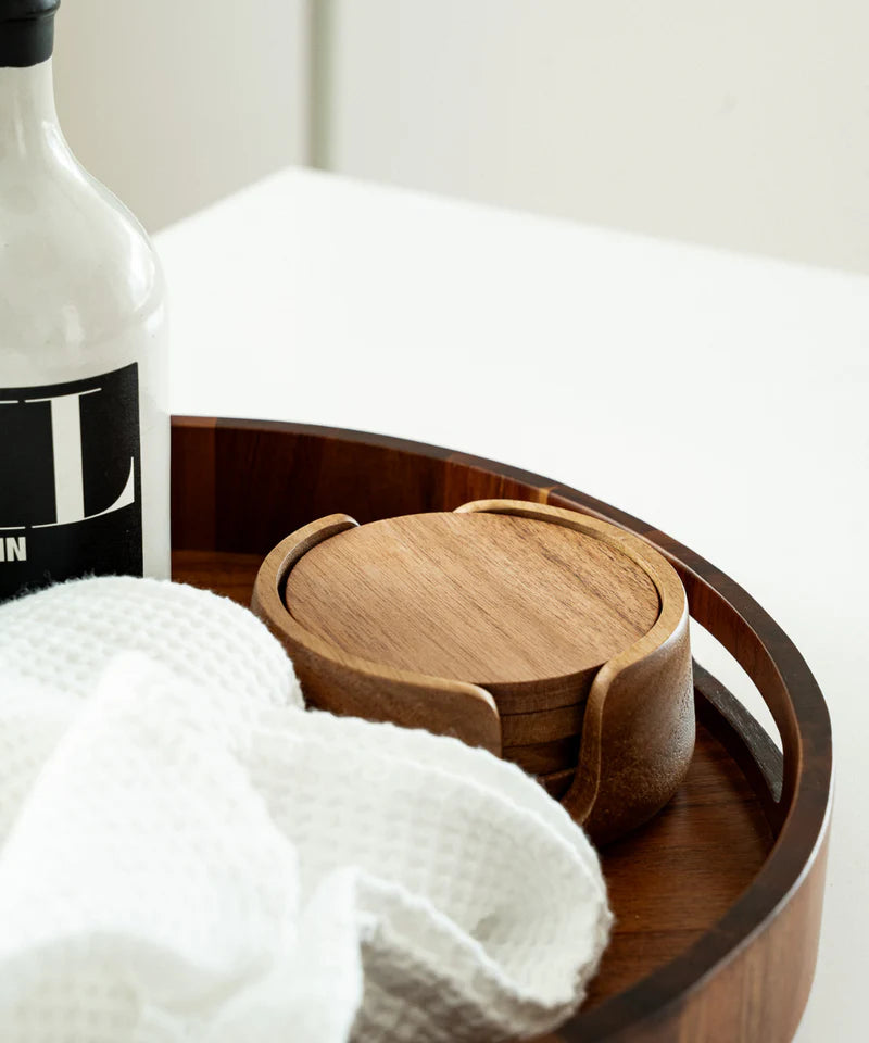 Acacia Lumo Onderzetter Set – 5-delig
