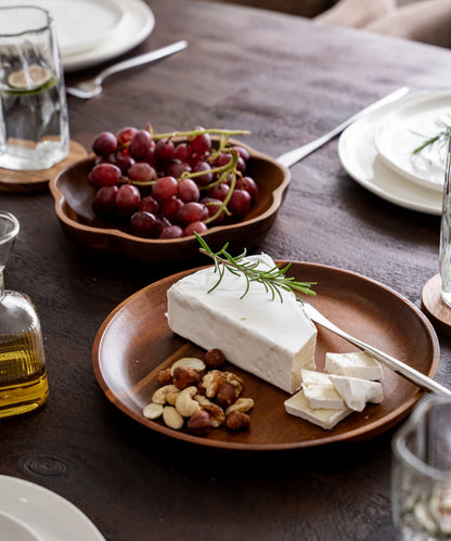 Acacia Plain Plate  – Rond Ø23