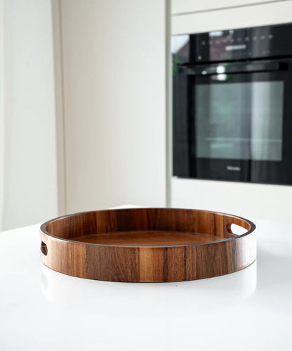 Acacia Terra Dienblad – Ø35 cm
