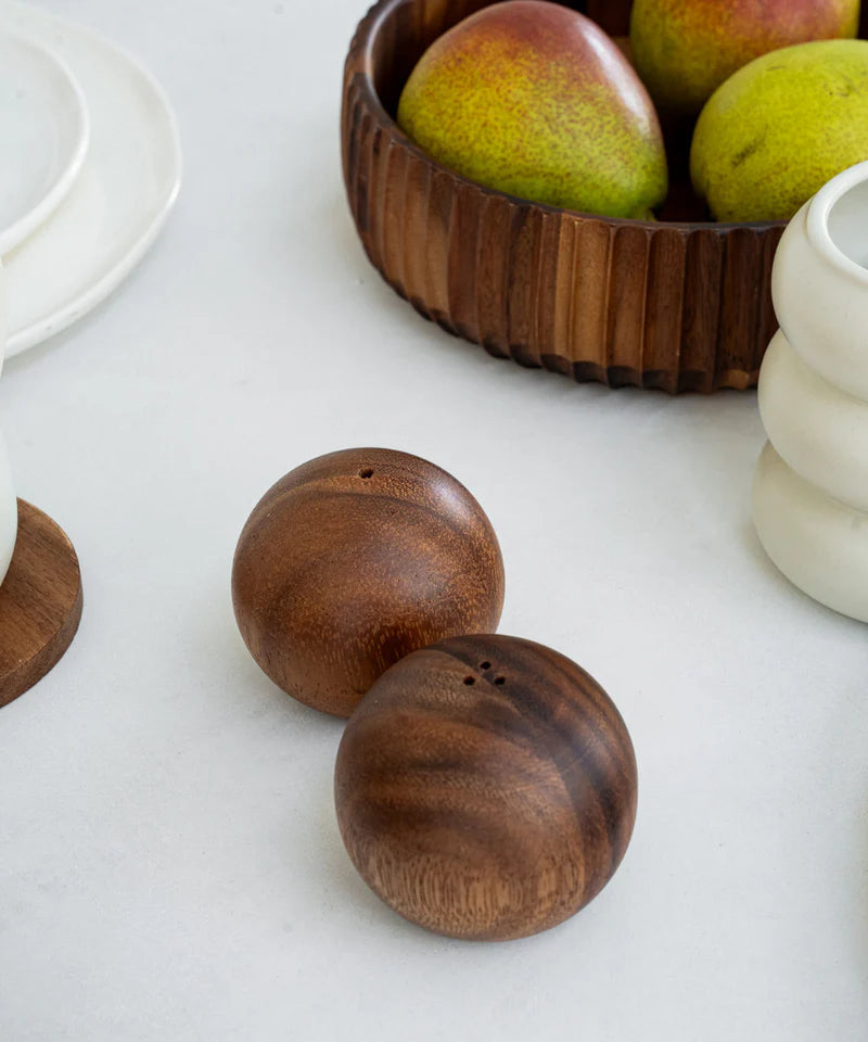 Acacia Talu Peper- en Zoutstel – Set van 2