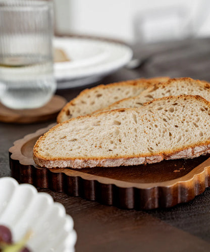 Acacia Wave Serveerschaal – Middel 34x20 cm