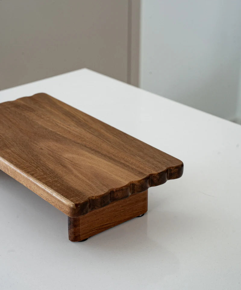 Acacia Wave Serveerschaal – 28x15 cm