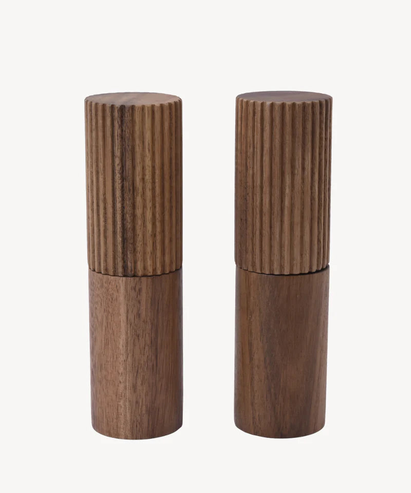 Akazie Milo Peper- & Zoutmolen Set -2stuks – 17,5 cm