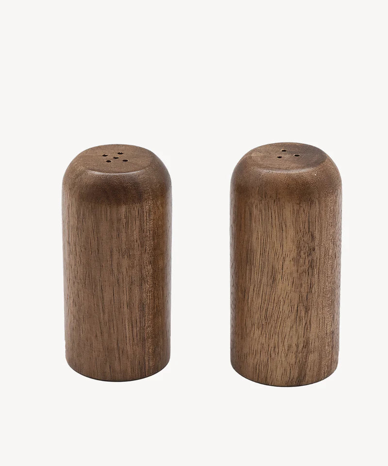 Acacia Nivo Peper- en Zoutstel – Set van 2
