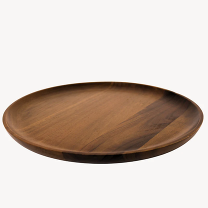 Acacia Plain Plate  – Rond Ø23