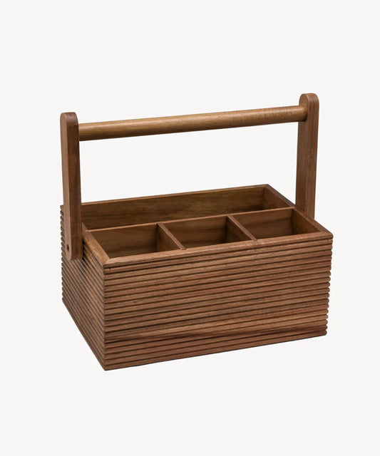 Acacia Stripe Organizer – 27x16,5x23,5 cm