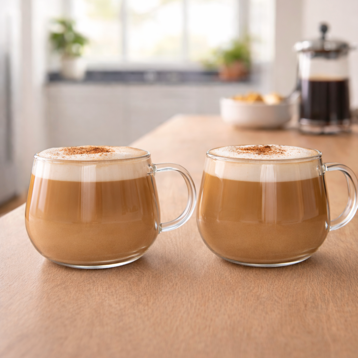 Glazen Thee- en Koffieglazen Set van 2 – 300ml