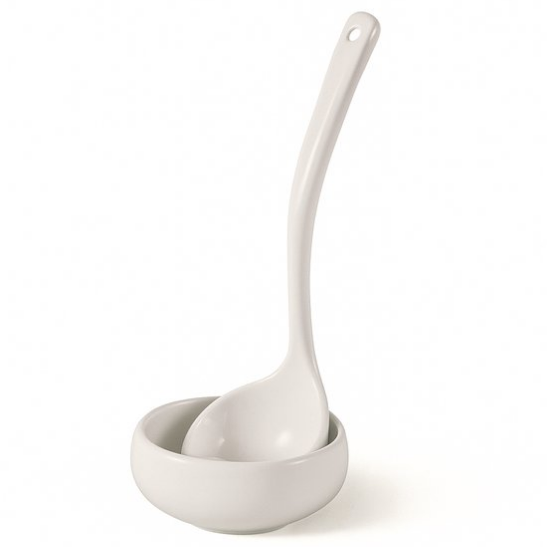 Almina Belicia Soeplepel Set met Houder – 2-delig