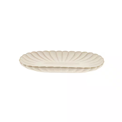 Bloomy Ovale Serveerschaal Set van 2 stuks – 31 x 15,5 cm