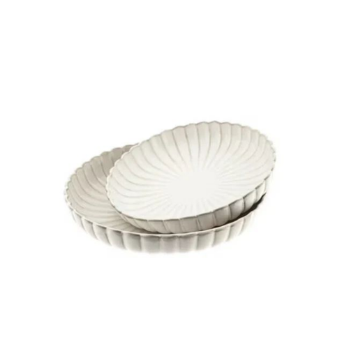 Bloomy Fruitschaal Set – Set van 2 – Ø 28,5 + 24,5 cm