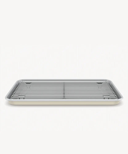 Bakplaat met Afkoelrooster – Beige – 39,5 x 26,8 cm
