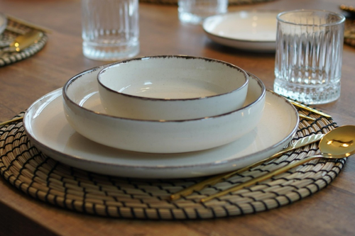 Homestar – Serviesset – 25 delig | 6-Persoons + Salade kom – Beige