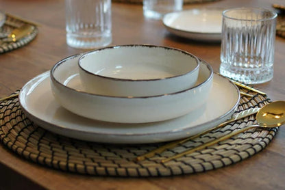 Homestar – Serviesset – 25 delig | 6-Persoons + Salade kom – Grijs