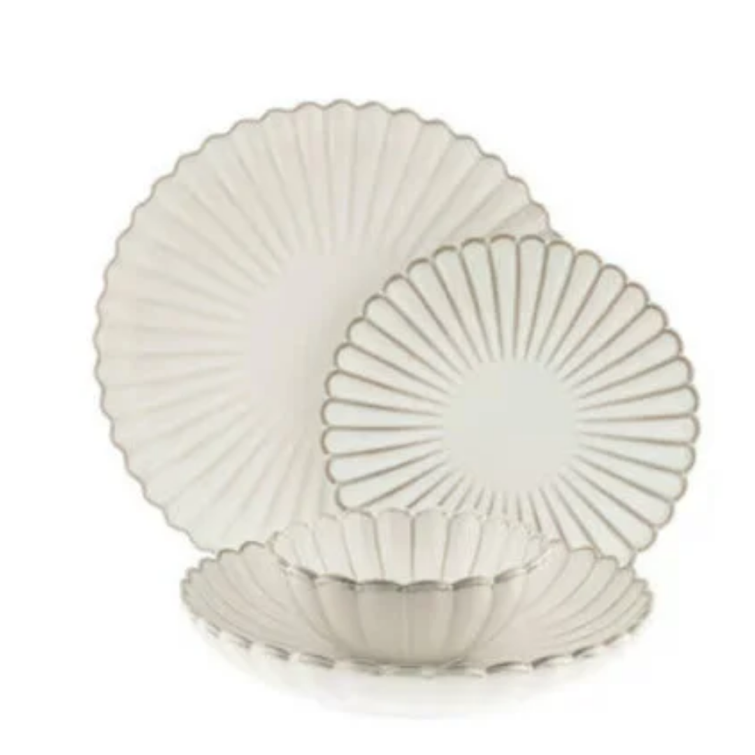 Almina Bloomy 24-delige Serviesset – 6-Persoons Dinnerset