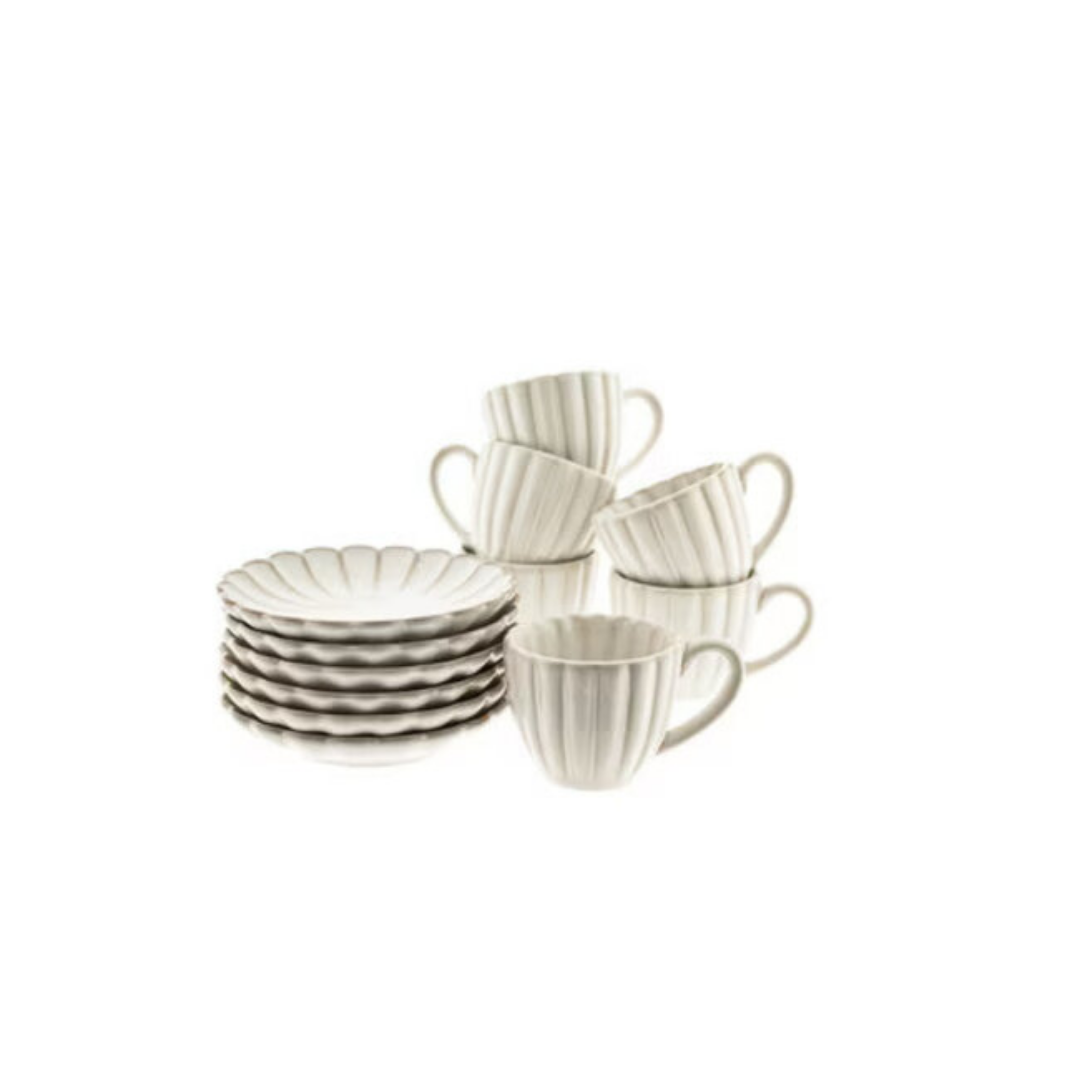 Bloomy Espressokopjes Set – 12-delig