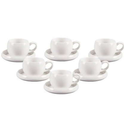 Bavary Chubby Espresso Kopjes – Set van 6  | 120 ml