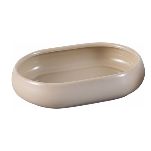 Chubby Serveerschalen Beige – Set van 3 Ovale Schalen (17×13 cm)