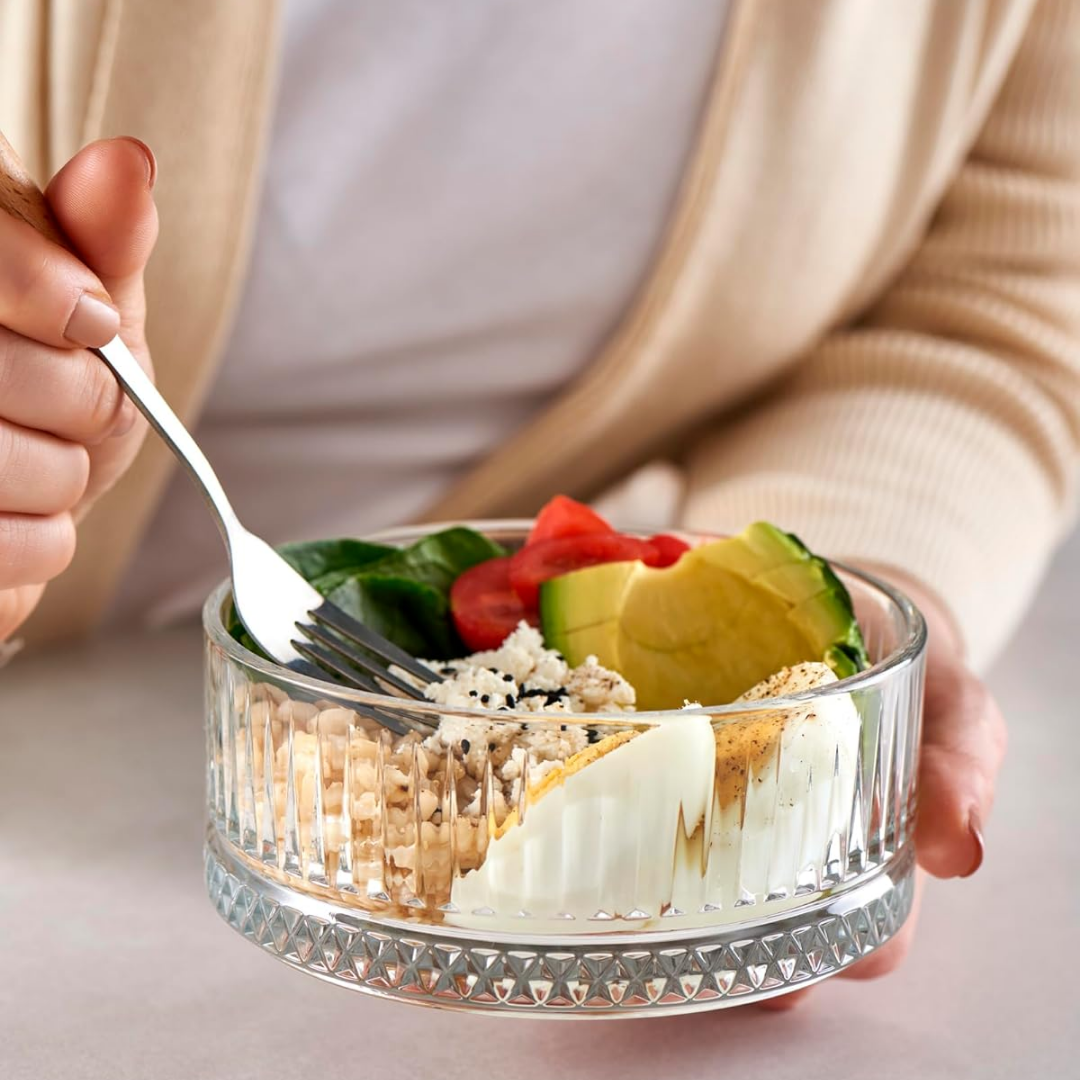 Paşabahçe Elysia – Glazen Snackkommen Set van 2 – 510ml