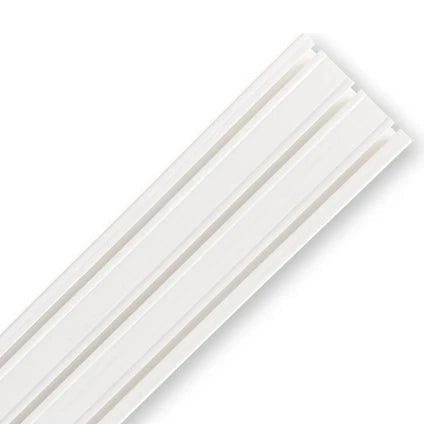 3-spoorige gordijnrail, per  meter