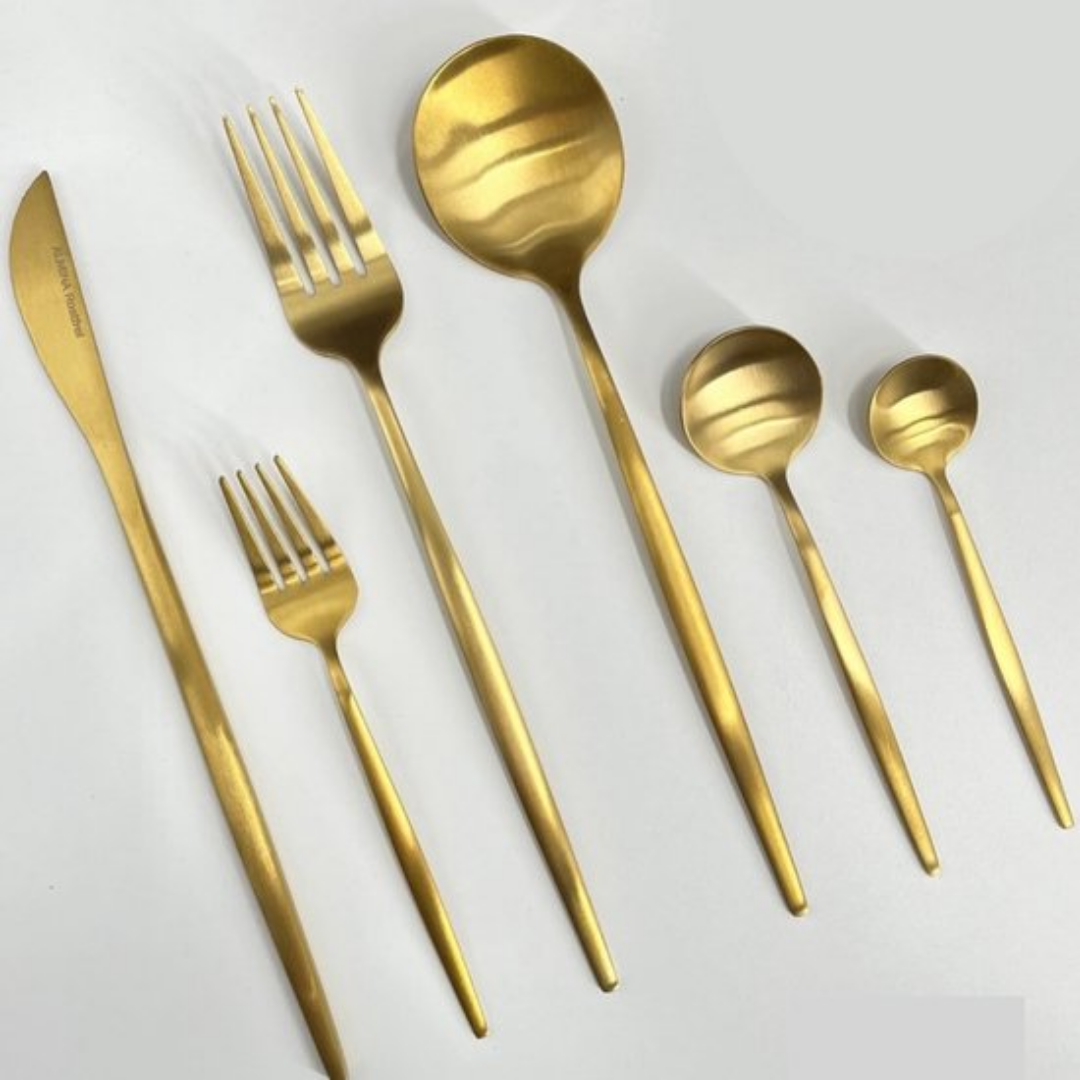 Homestar Bavary Bestekset – 36-delig – Goud