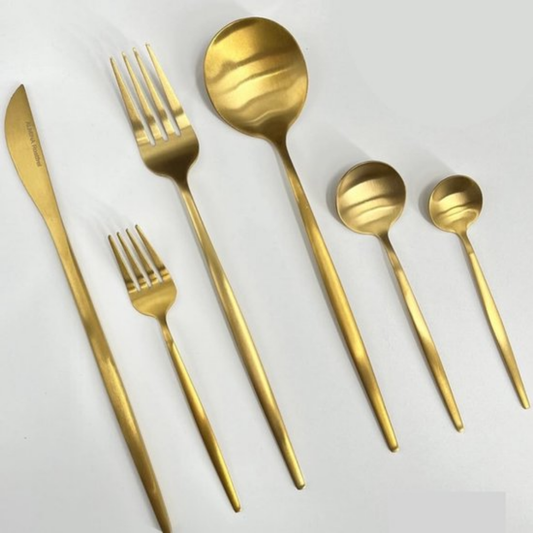 Homestar Bavary Bestekset – 36-delig – Goud