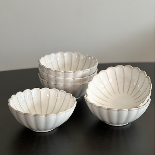 Bloomy Snackschalen – Set van 6 – Ø 11,5 cm