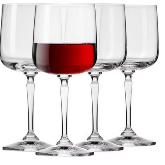 Krosno- Wijnglazen Set van 4 – 360 ml