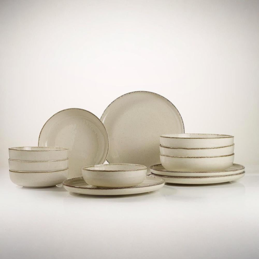 Homestar – Serviesset – 25 delig | 6-Persoons + Salade kom – Grijs