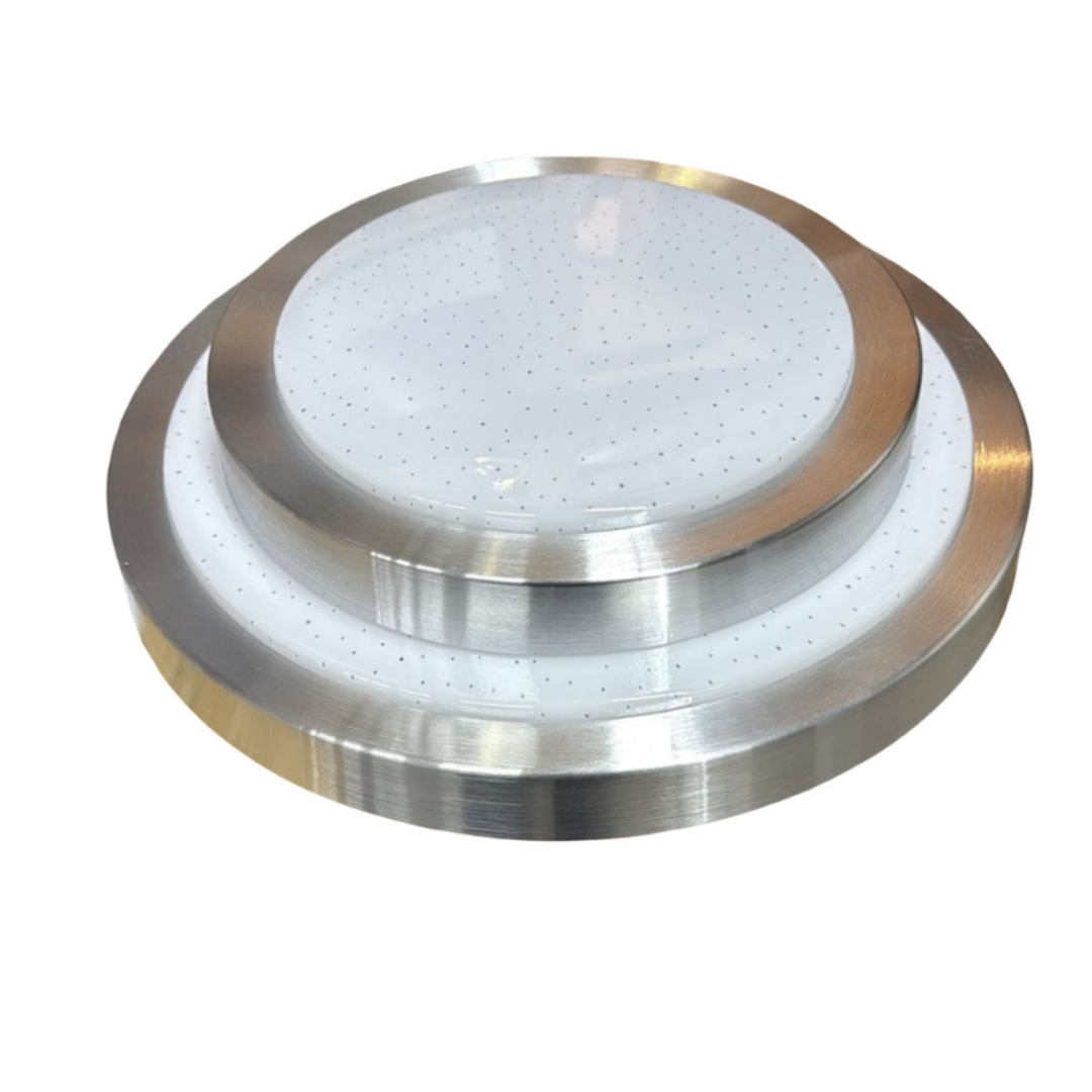 LED Plafondlamp Rond – 30 cm – 3000K – 400 Lumen – Aluminium & Wit